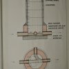 Szkic budowy studni kanalizacyjnej - dokumentacja z 1942 r.